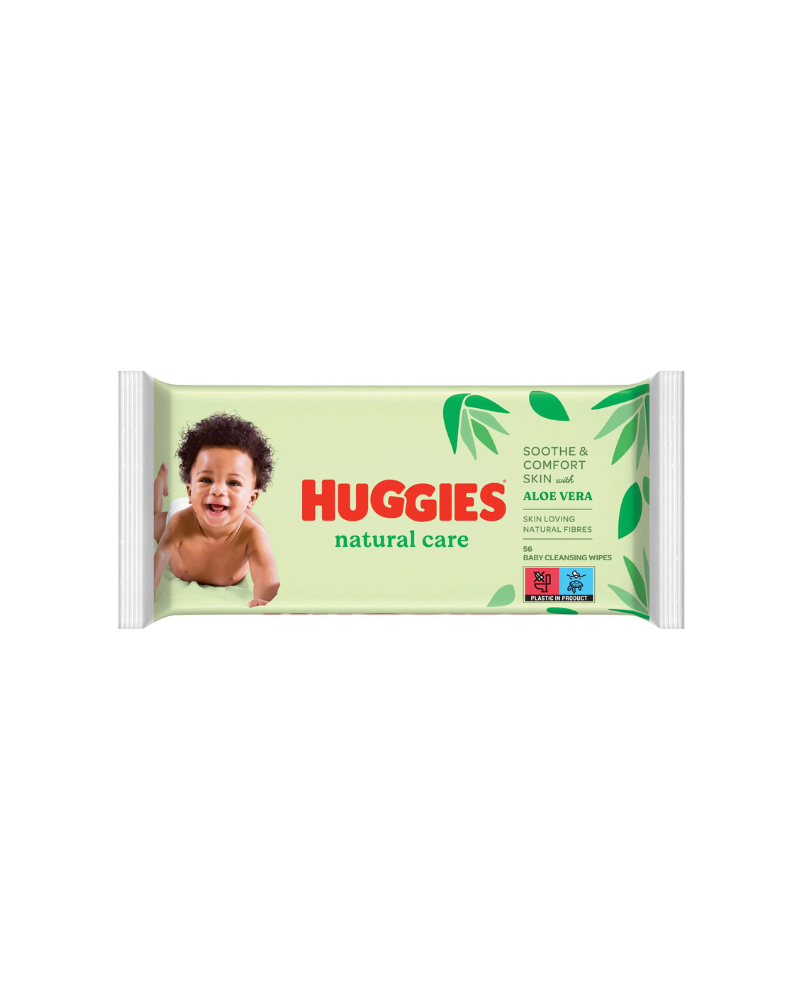 HUGGIES WET WIPES NATURAL CARE 56 PCS