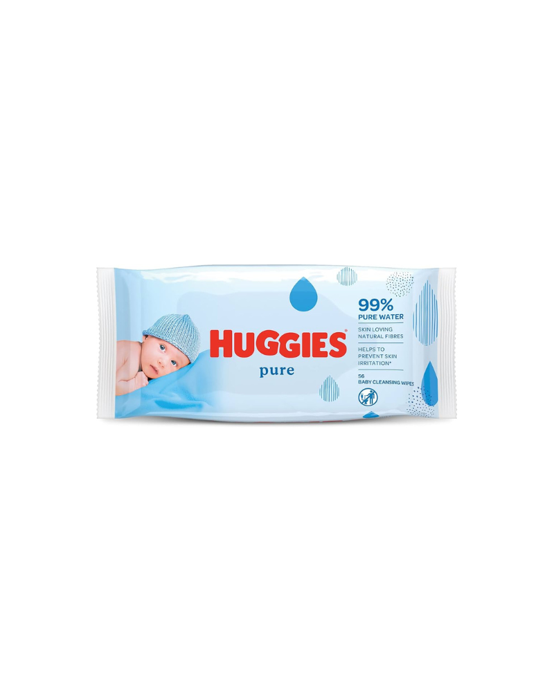 HUGGIES WET WIPES PURE 56 PCS
