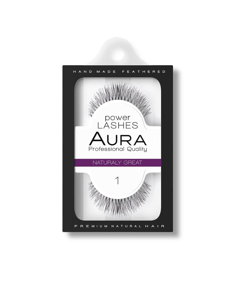 AURA POWER LASHES 01 NATURALY GREAT