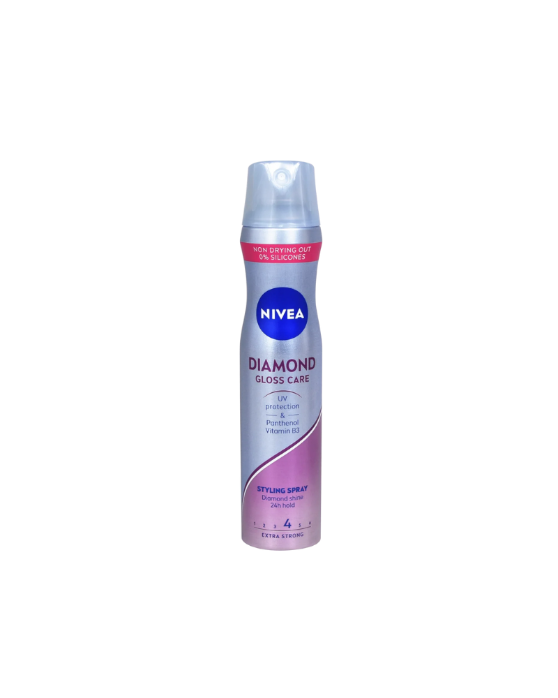 86808 NIVEA HAIR DIAMOND GLOSS SPRAY 250 ML