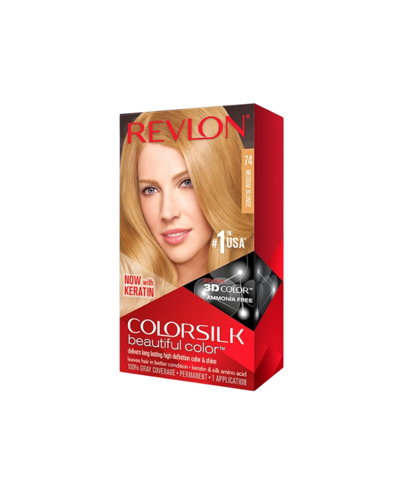 NGJYRE FLOKE COLOR SILK 74 MEDIUM BLONDE