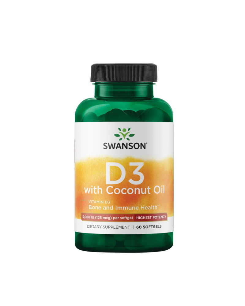 VITAMIN D3 VAJ KOKOSI 5000 IU