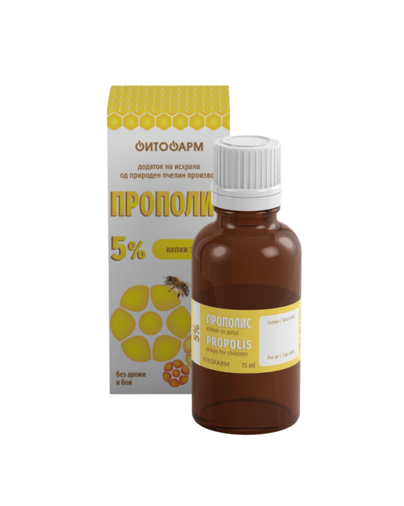 PROPOLIS DROPS 5% FOR CHILDREN 15ML