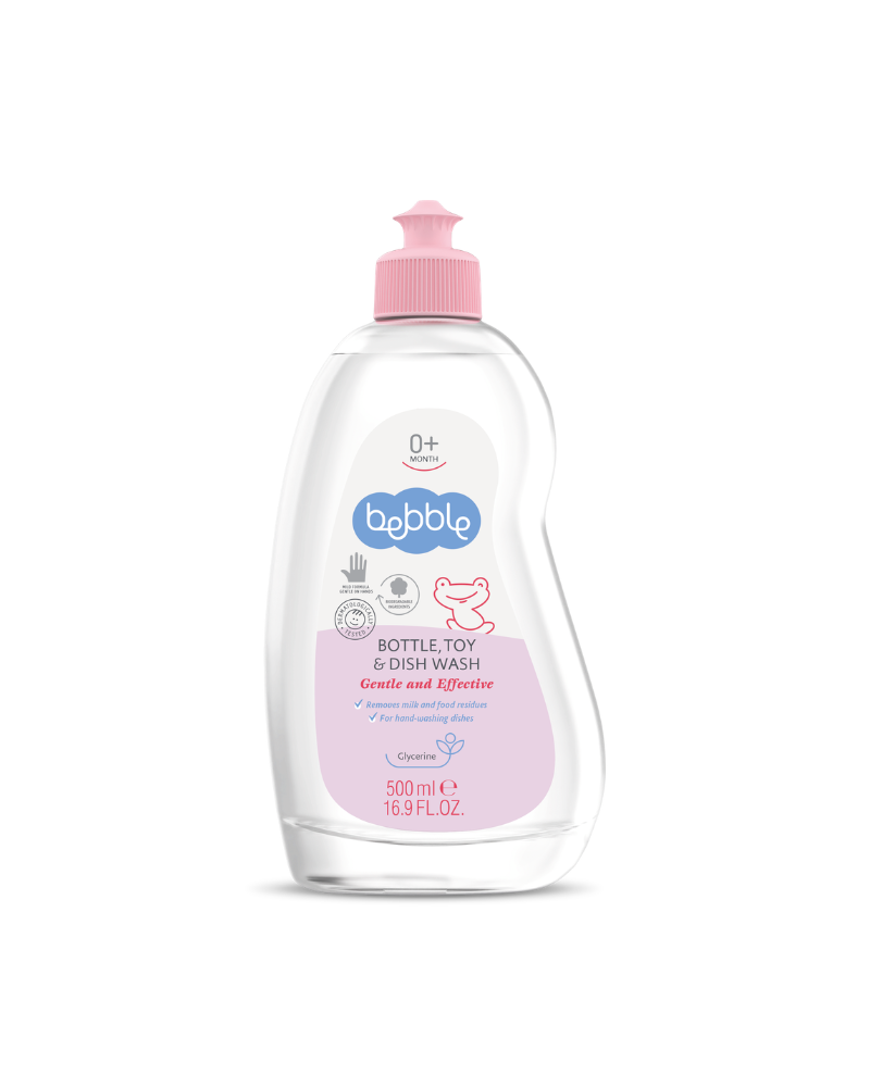BEBBLE BOTTLE, TOY & DISH WASH 500 ML
