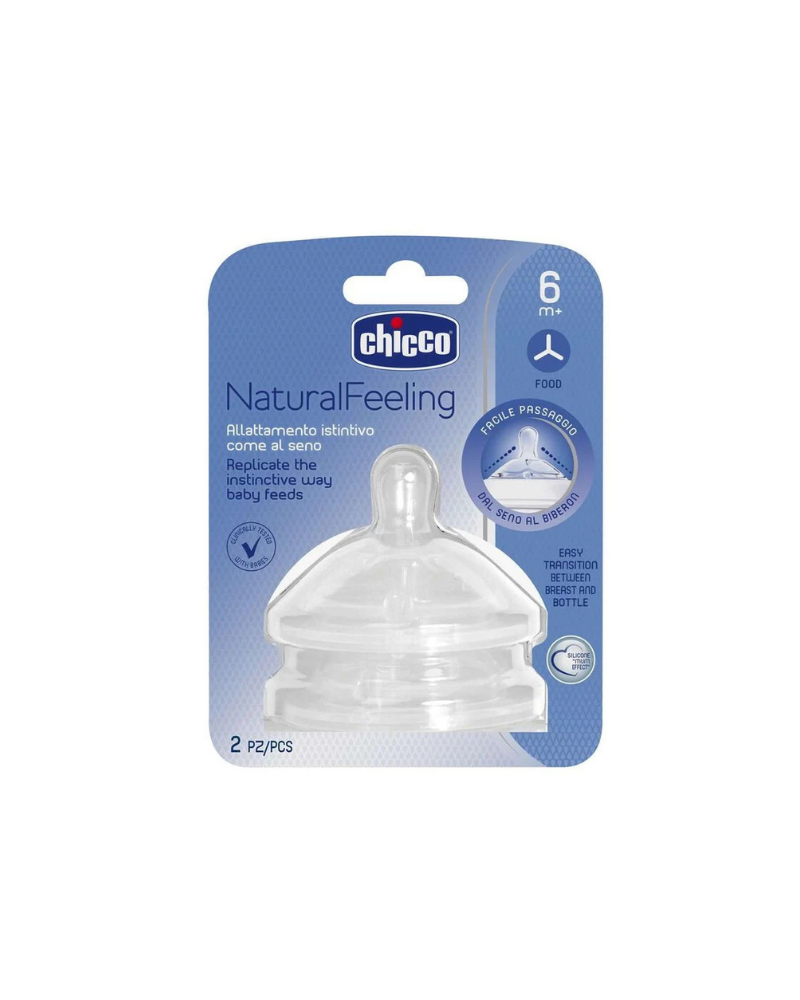 BIBERON SHISHE 6+ .2 PC SIL.STEP UP