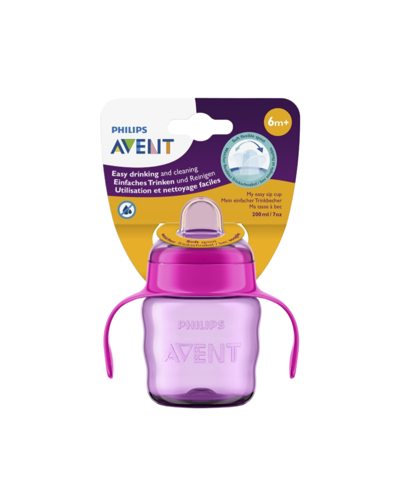 SCF551/03 SPOUT CUP GIRL 6M+