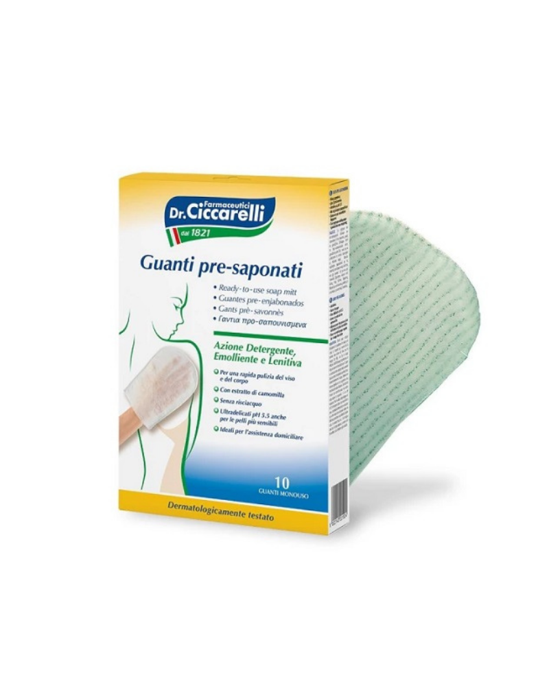 DOTTOR CICARELLI GUANTI PRE-SAPONATI