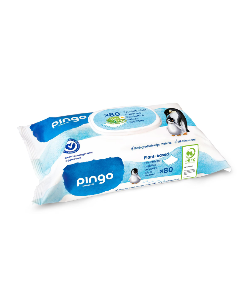 PINGO ECO WET WIPE 80 PCS