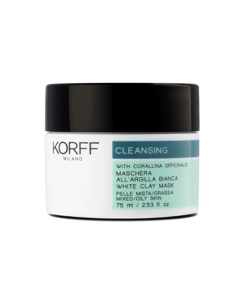 KORFF CLEANSING WHITE CLAY MASK 75ML