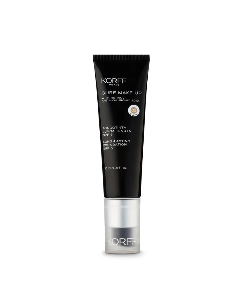 KORFF CURE MAKE UP LONG LASTING FOUNDATION SPF 10 02 AMANDE 30ML