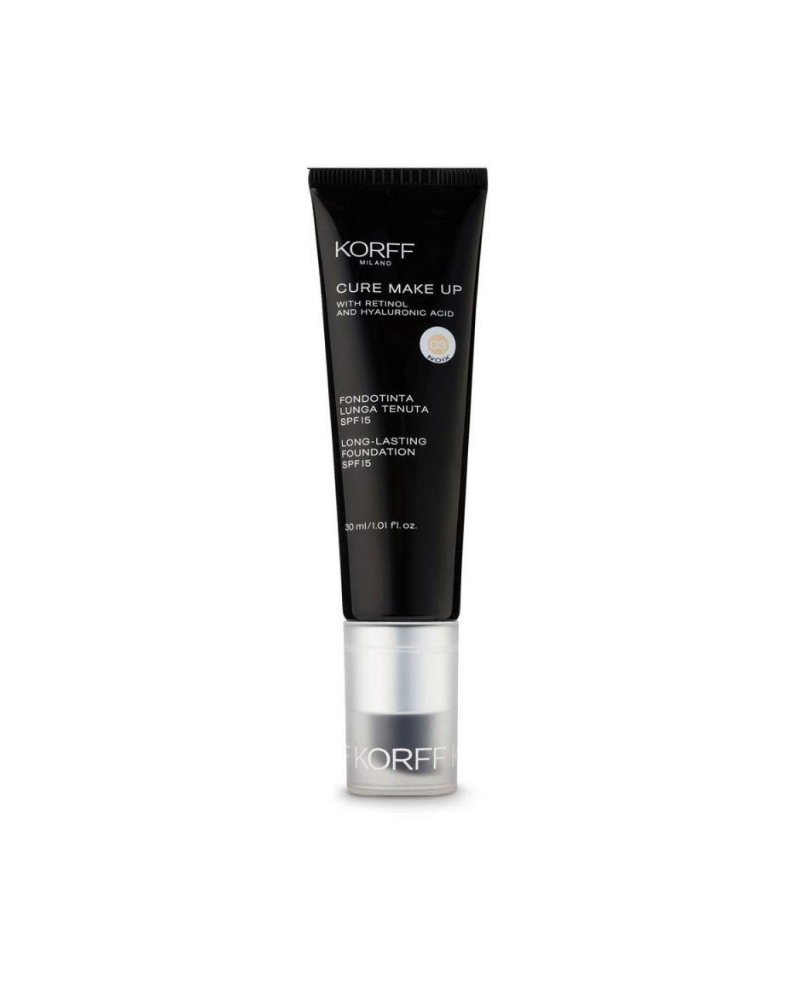 KORFF CURE MAKE UP LONG LASTING FOUNDATION SPF 15 03 NOIX 30ML