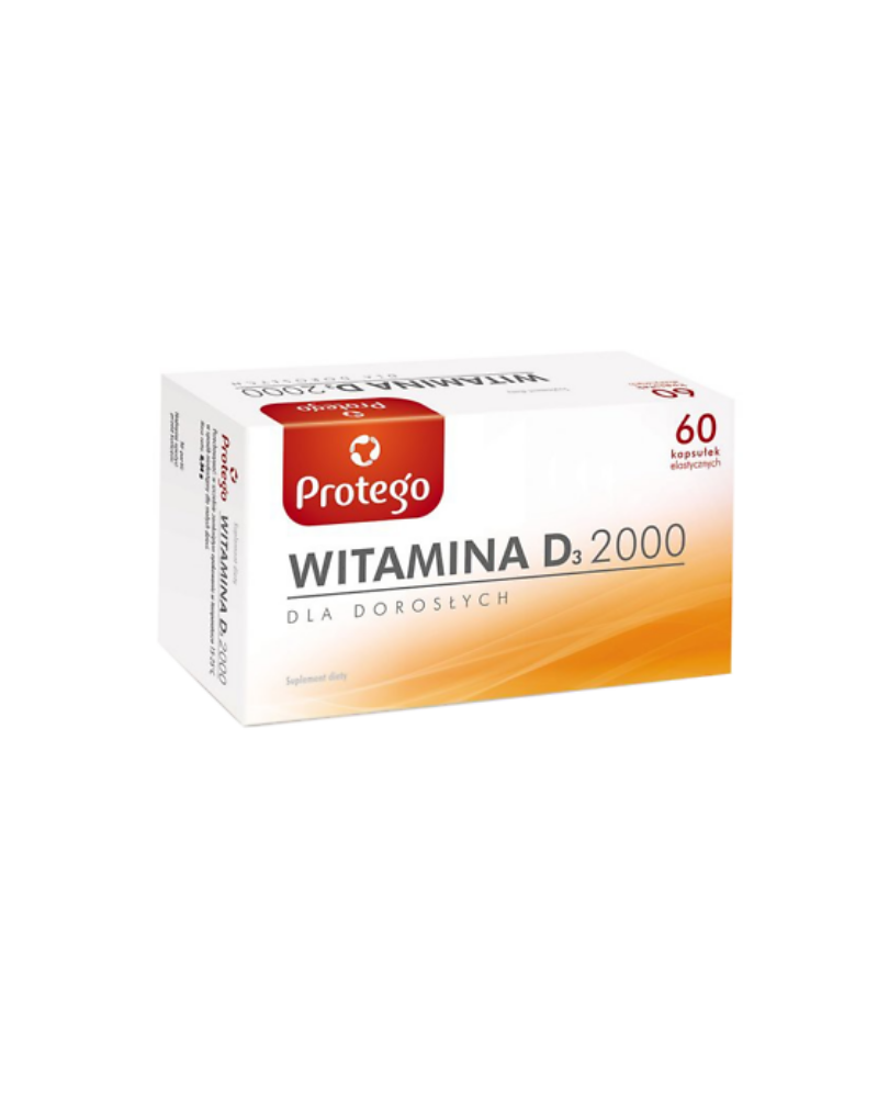 VITAMIN D3 2000 IU 60 CPS PROTEGO