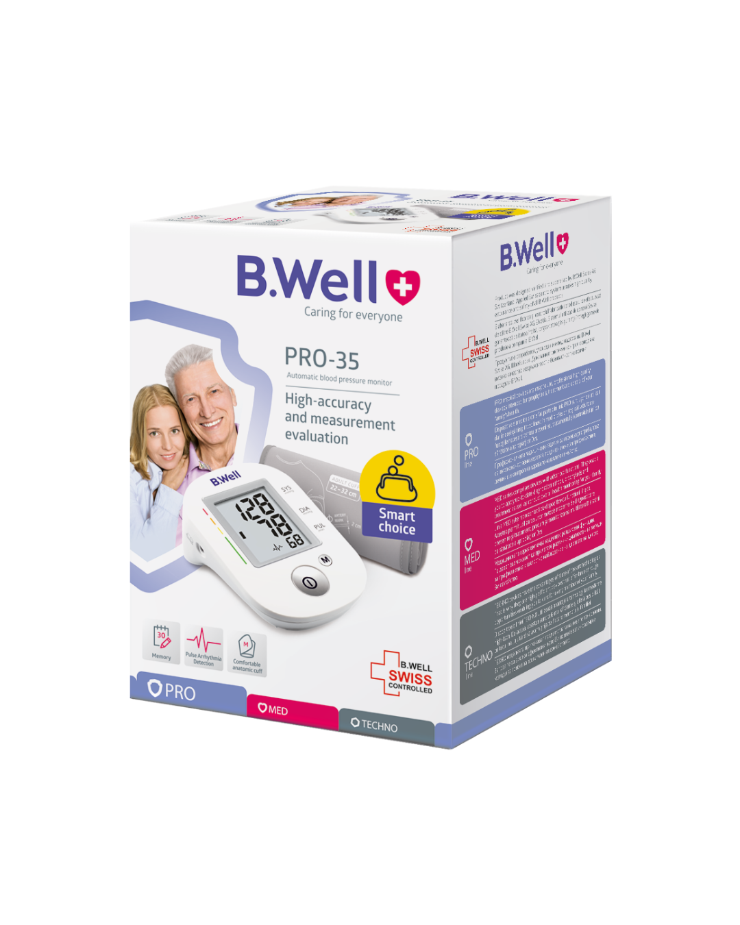B.WELL BLOOD PRESSURE MONITOR 35