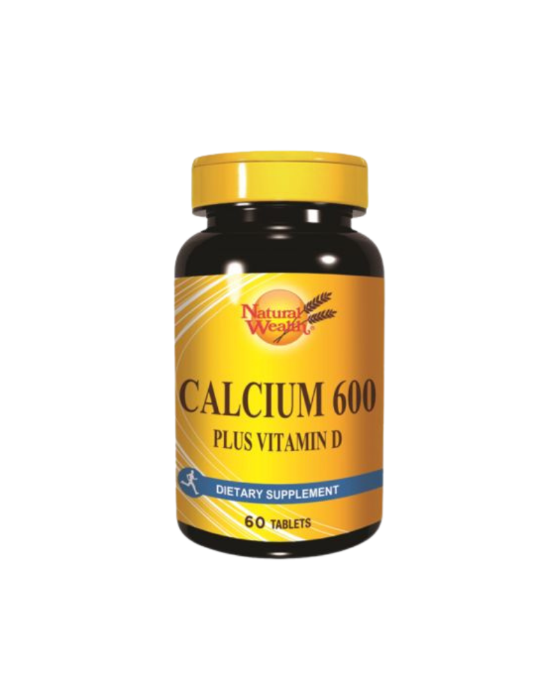 CALCIUM 600+ VITAMIN D 60’S