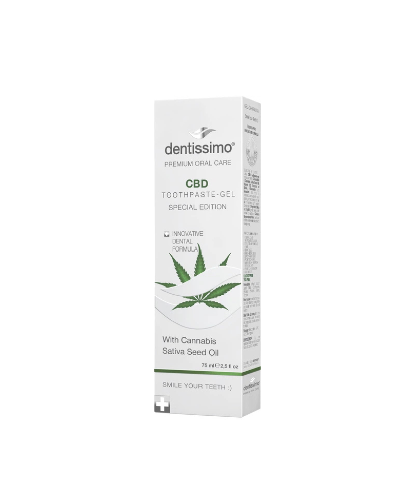 TOOTHPASTE GEL CBD ,CANNABIS SATIVA OIL 75ML