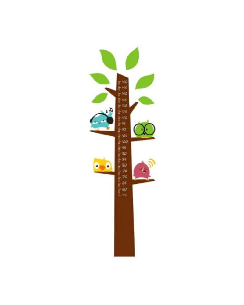 MYCEY HEIGHT MEASUREMENT STICKERS – BIRD FAMILY