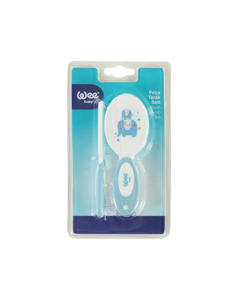 WEE BABY BRUSH AND COMB SET