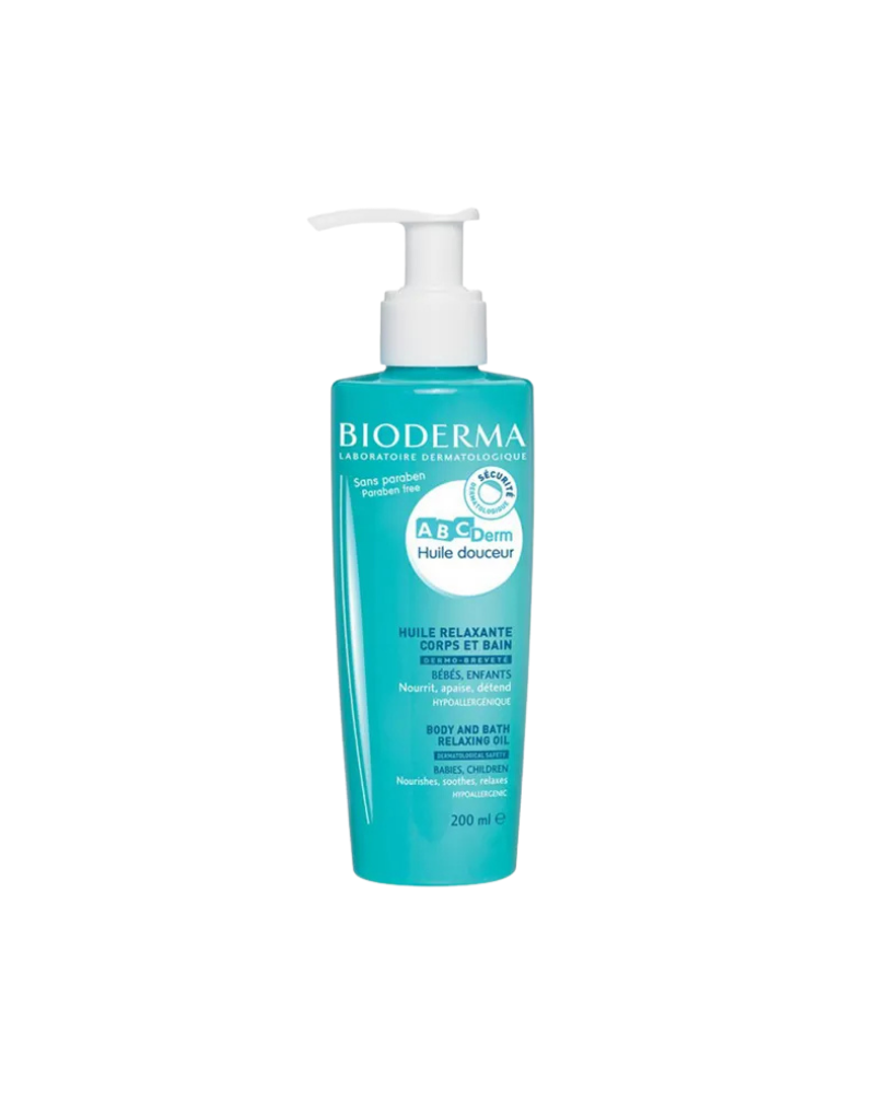 B.6480 BIODERMA ABCDERM BODY AND BATH RELAXING OIL 200ML