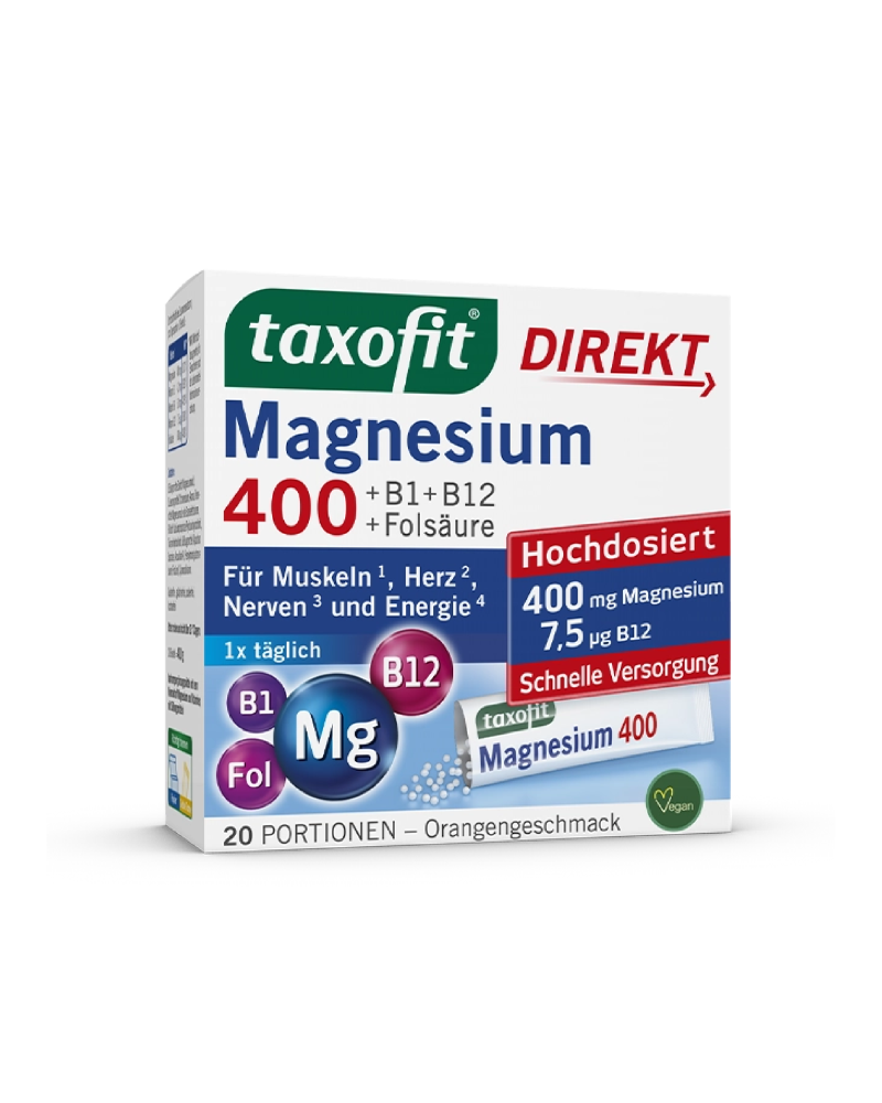 TAXOFIT MAGNESIUM 400 DIR-GRA A20 TAB