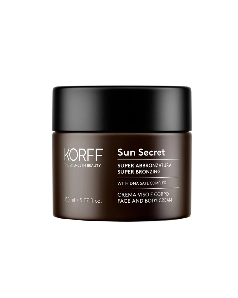 KORFF SUN SECRET FACE AND BODY BRONZING CREAM 150 ML