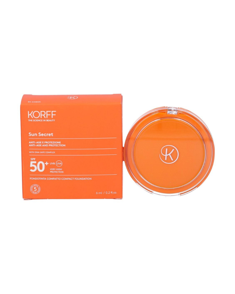 KORFF SUN SECRET COMPACT FOUNDATION SPF 50+ 03 6ML