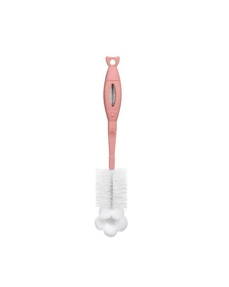 WEE BABY FEEDING BOTTLE AND NIPPLE CLEANING BRUSH SET