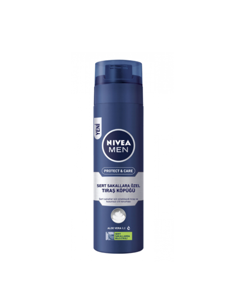 NIVEA SHAVING FOAM PROTECT&CARE 200ML