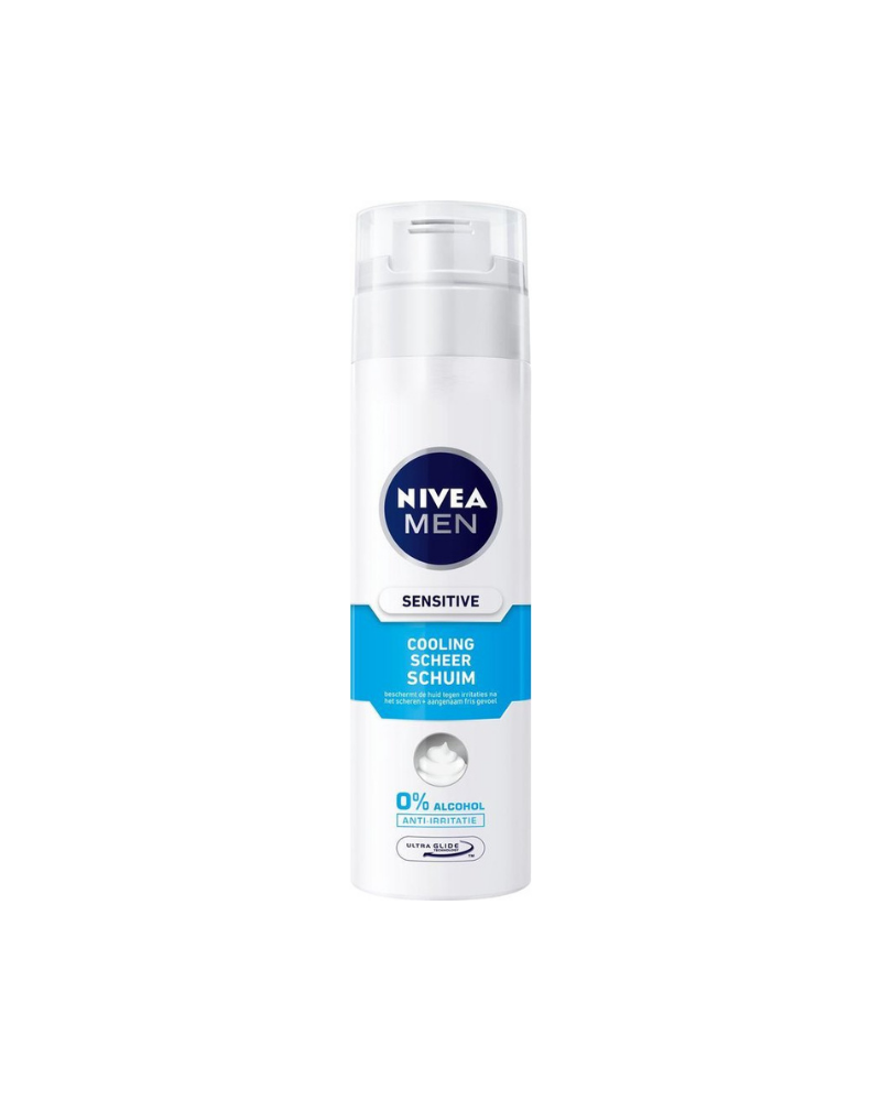 NIVEA SHAVING FOAM SENSITIVE 200ML