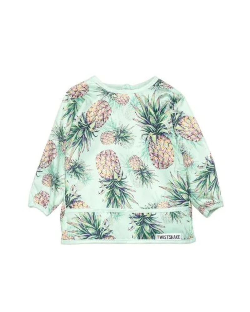 2000070TWISTSHAKE LONG SLEEVE BIB PINEAPPLE 1/96