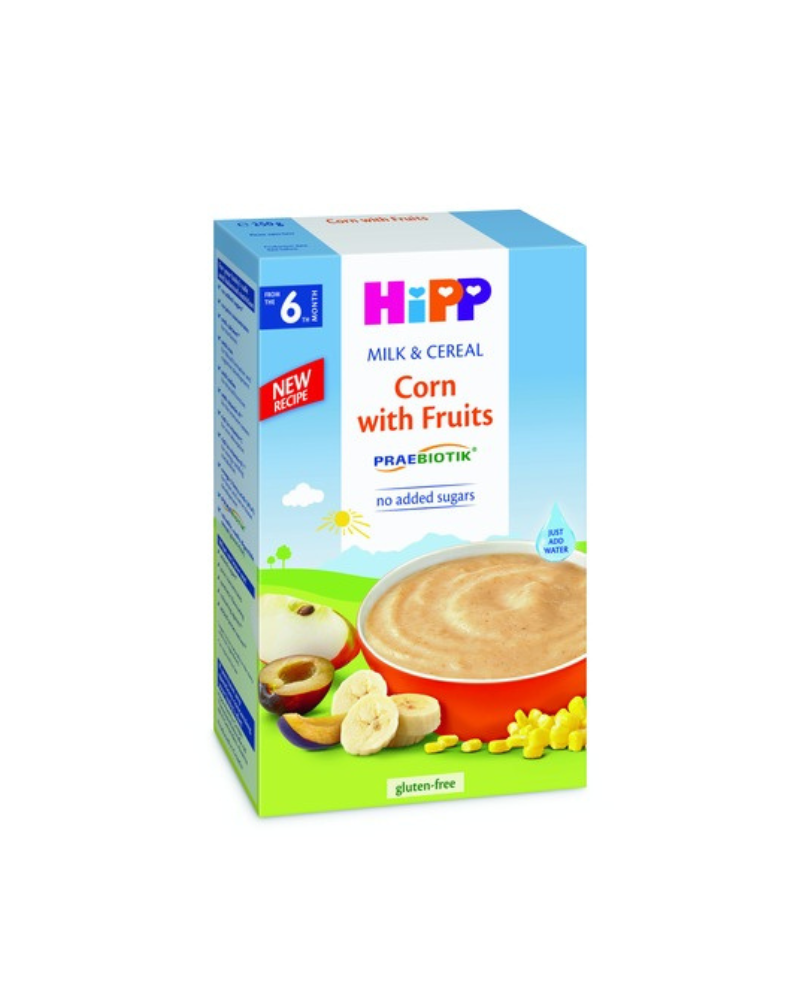 2953-01-U HIPP PURE QUMESHTI NGA MISERI ME FRUTA PREBIOTIK 250 G