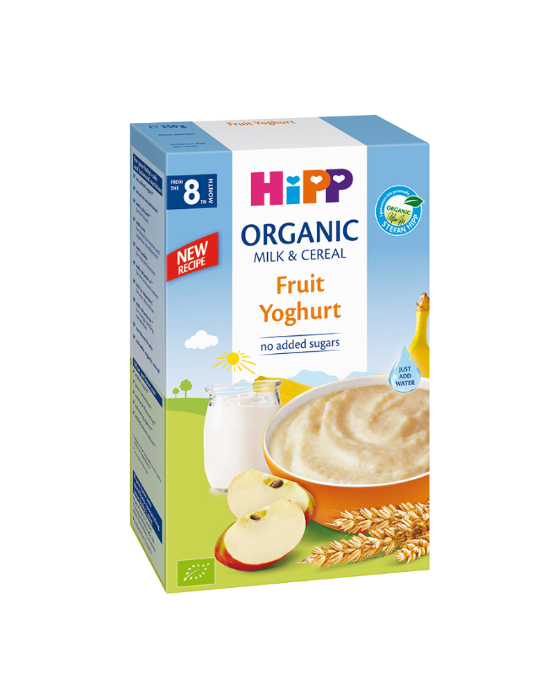 3311-01-U HIPP PURE QUMESHTI FRUTA ME JOGURT BIO 250 GR