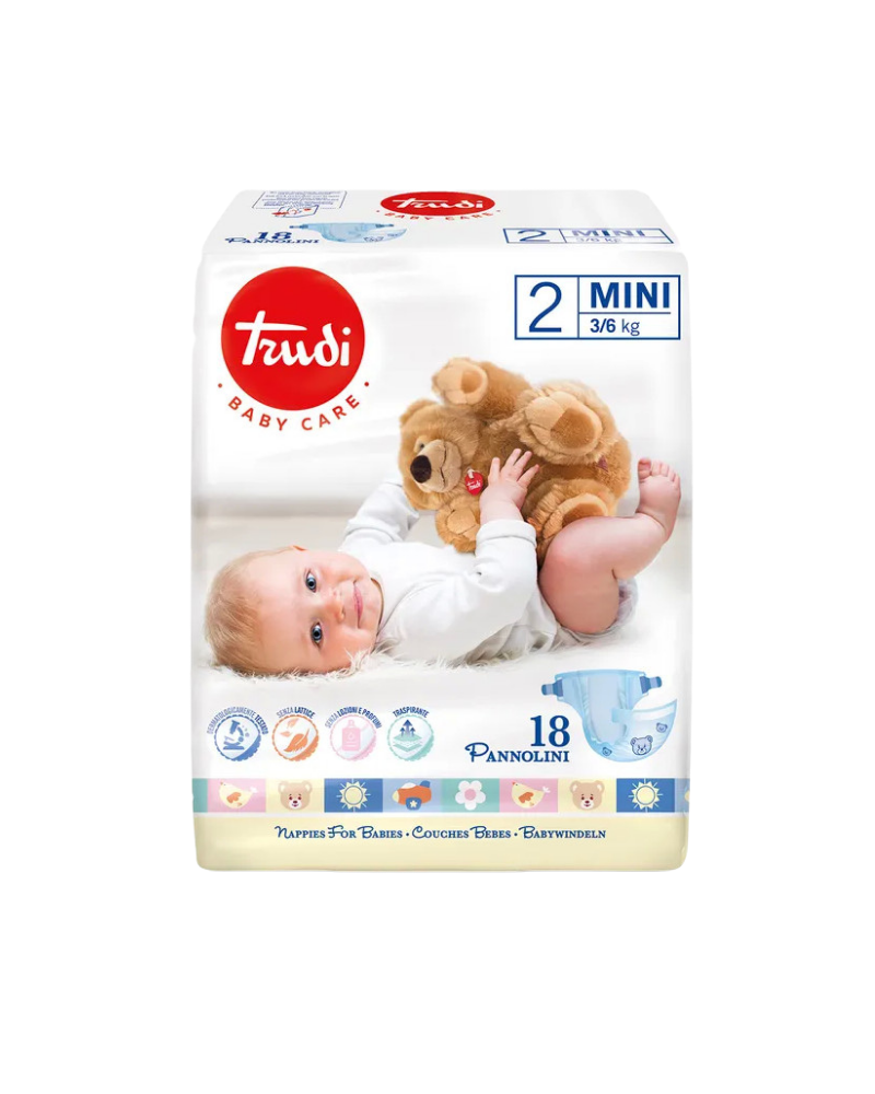 TRUDI PANOLINI 2 MINI 3-6KG 18PCS