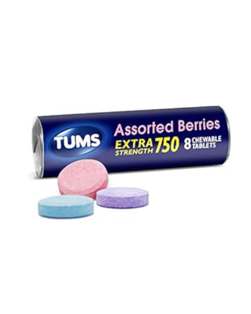TUMS 1ROLL 8CT EX/BERRIES ME COPE