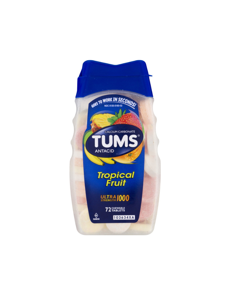 TUMS ULTRA 73CT TROPICAL FRUIT