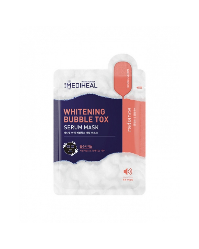 MEDIHEAL WHITENING BUBBLETOX SERUM MASK
