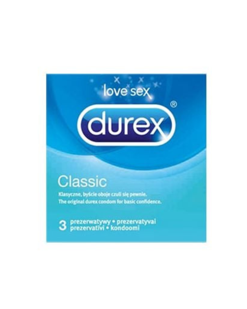 DUREX CONDOM (CLASSIC) X 3 PC