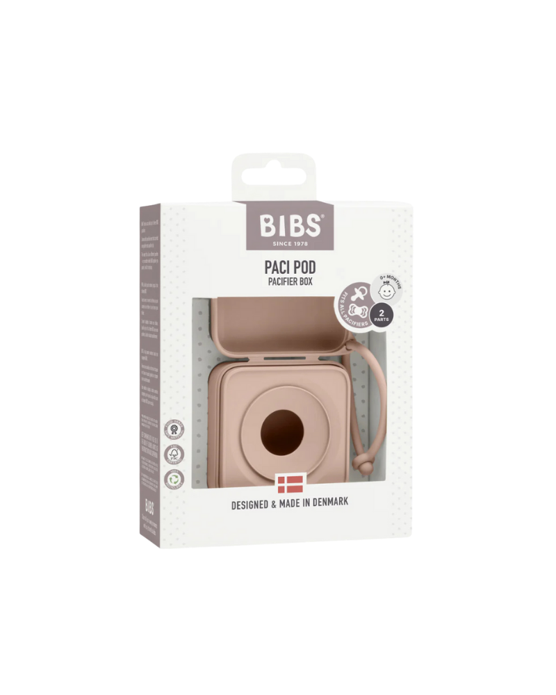 BIBS 4200244 PACIFIER BOX BLUSH