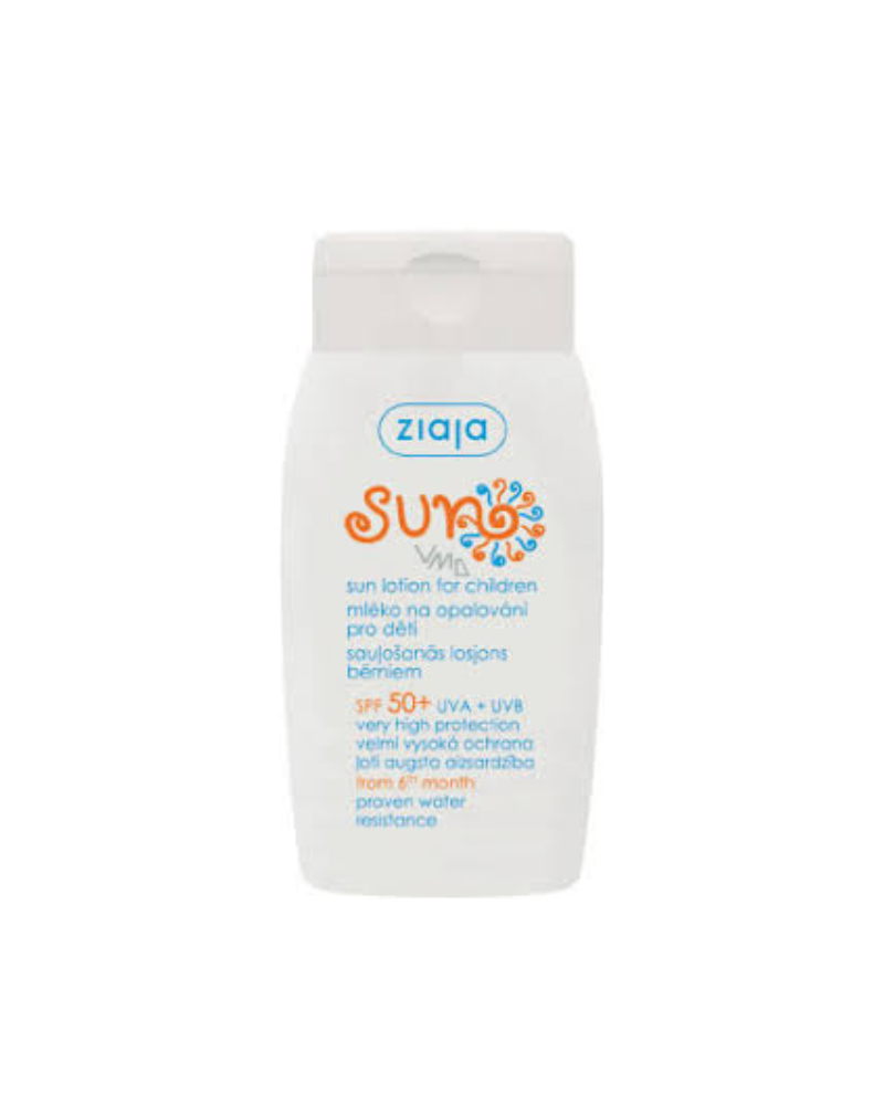 ZIAJA SUN LOTION FOR CHILDREN SPF 50+ 125ML 15570