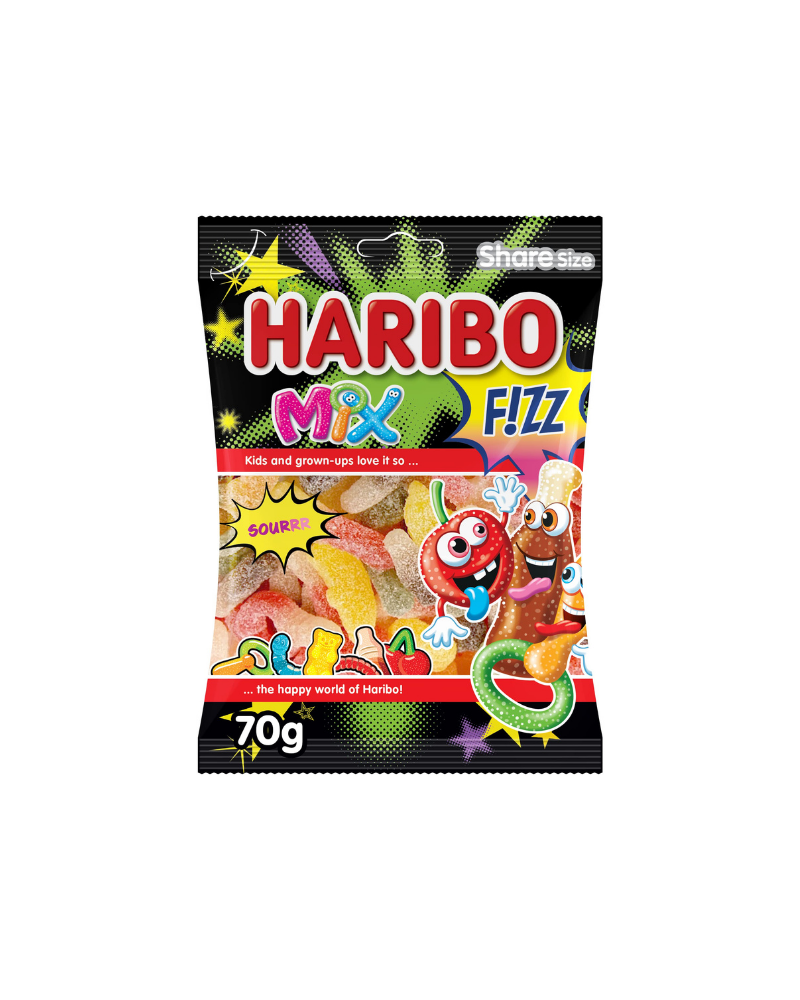 HARIBO 70GR FIZZ MIX