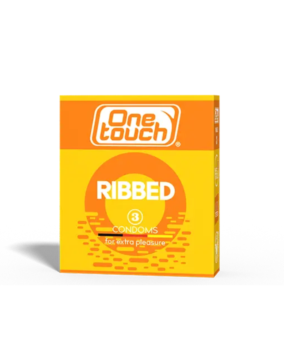 OT005 KONDOM ONE TOUCH RIBBED N3
