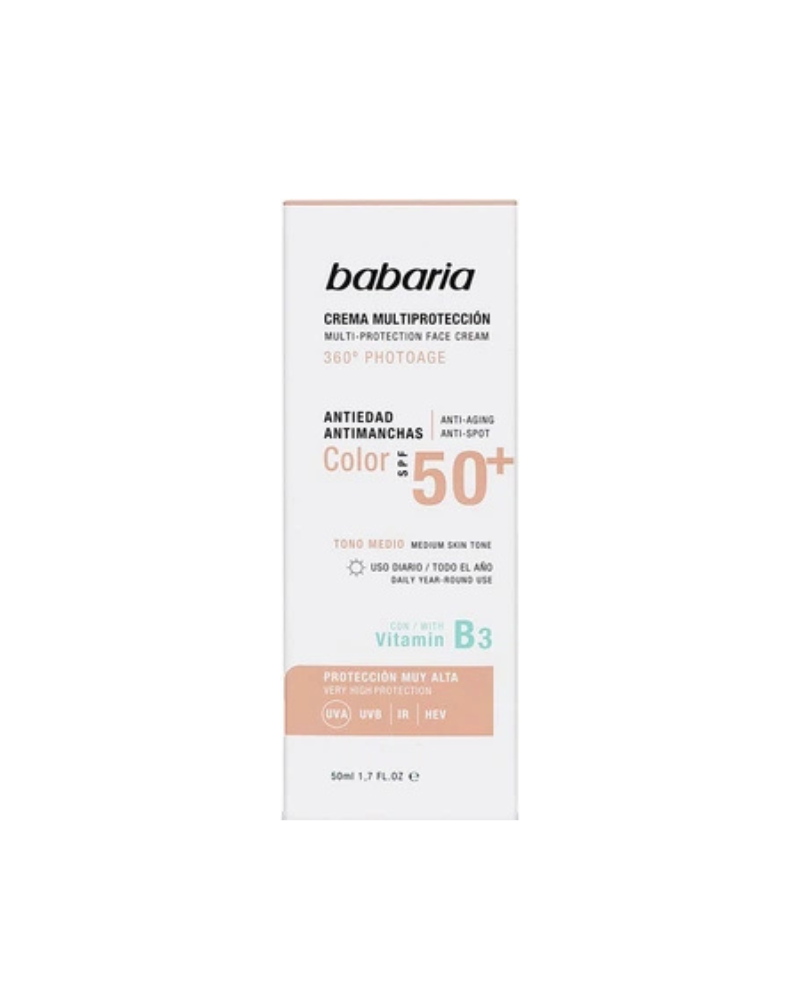 FACE CREAM UV ANTIAGE ANTISPOT FONDATINE 50 ML BABARIA