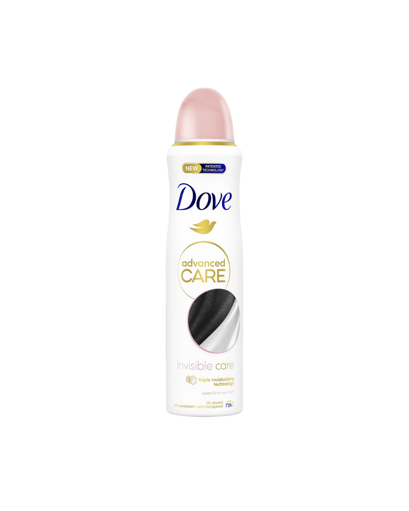 DOVE DEO W.ADV INVISIBLE CARE 150 ML