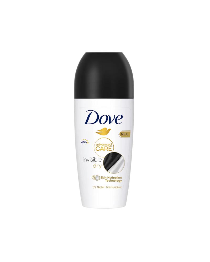 DOVE ROLL ON W.ADV INVISIBLE DRY 50 ML