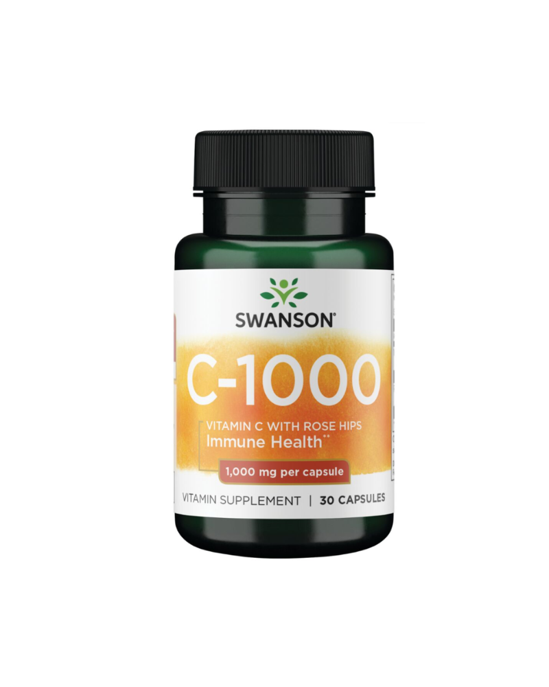VITAMIN C ME ROSE HIPS CPS 1000MG A 30