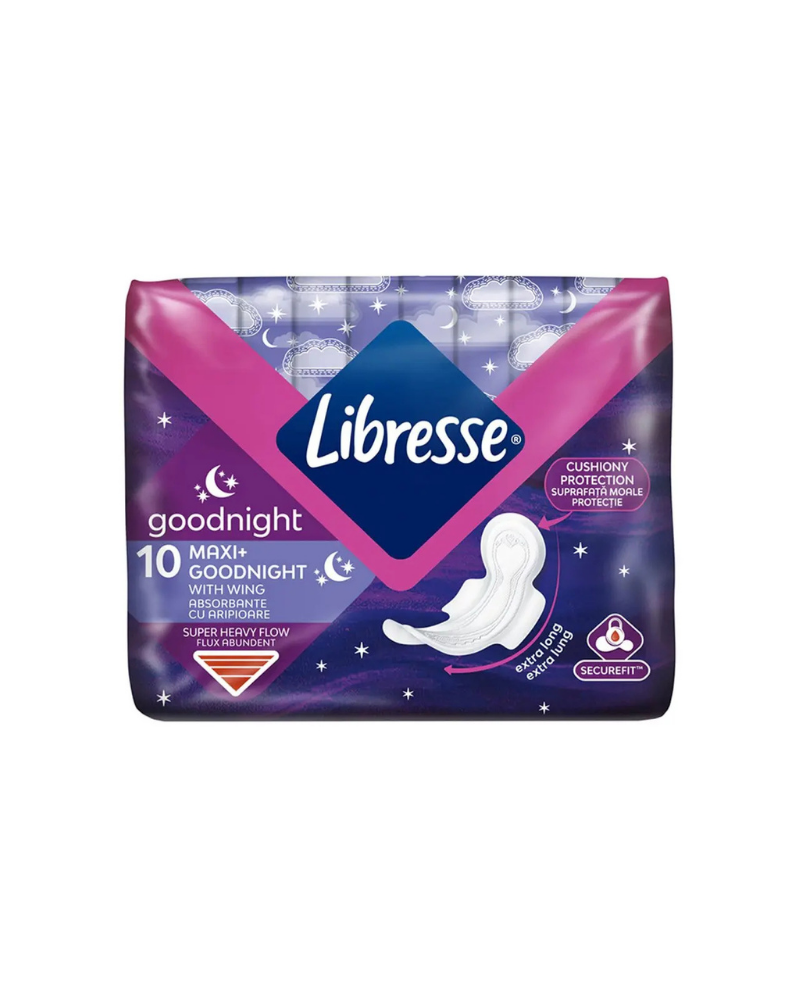 LIBRESSE GOODNIGHT, EXTRA GJATESI, 10 COPË, P/12