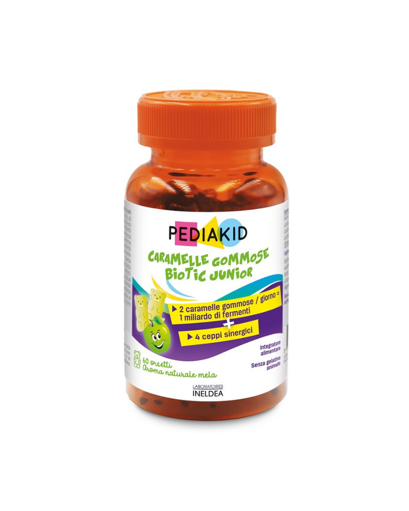PEDIAKID GOMMES P TIT BIOTIC 60 OURSONS