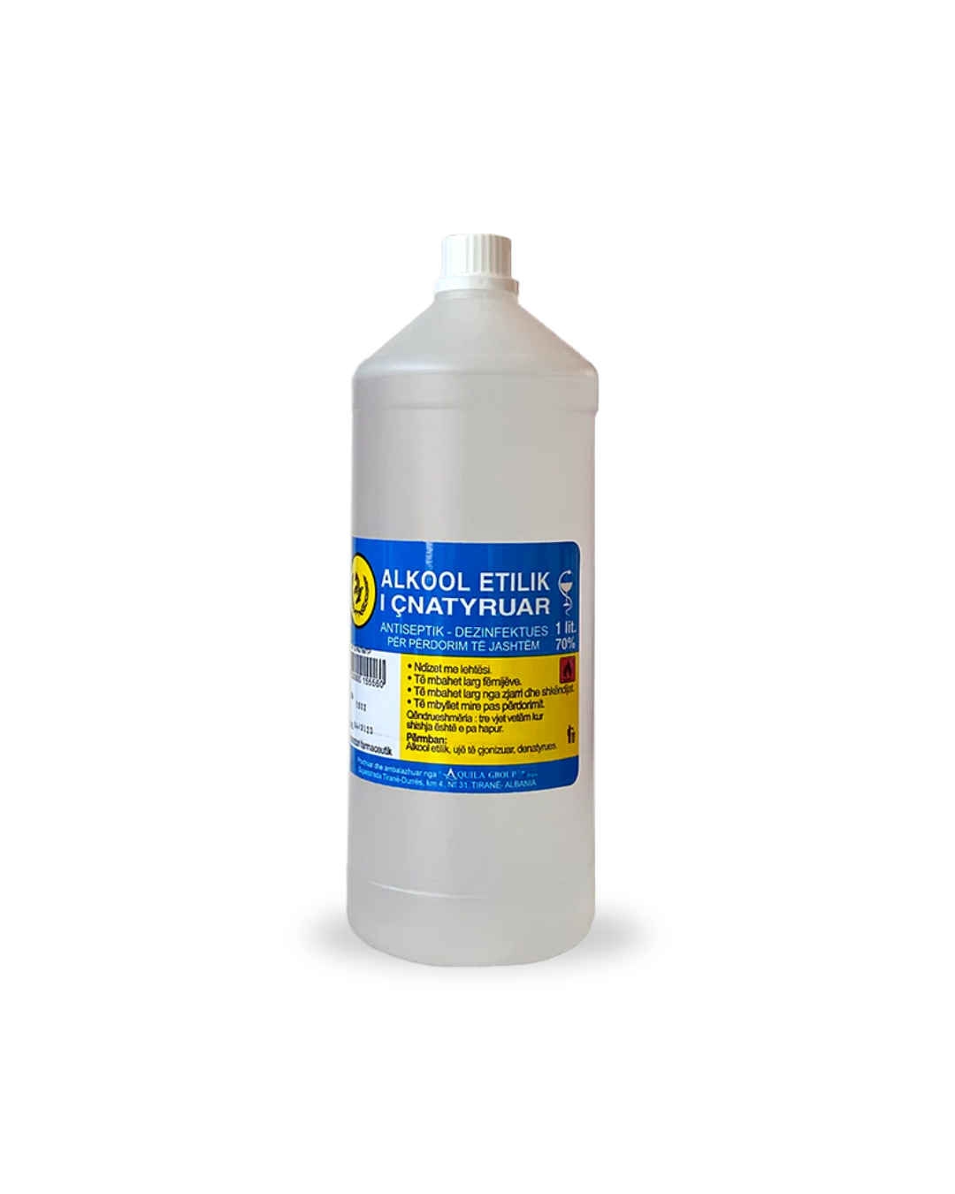 ALKOOL ETILIK I QNATYRUAR 70 1L ME SPERKATESE
