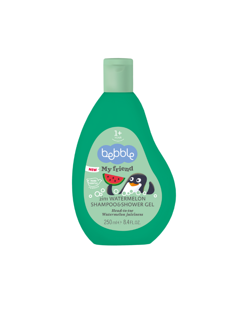 BEBBLE 2IN1 WATERMELON SHAMPOO SHOWEL GEL 250 ML