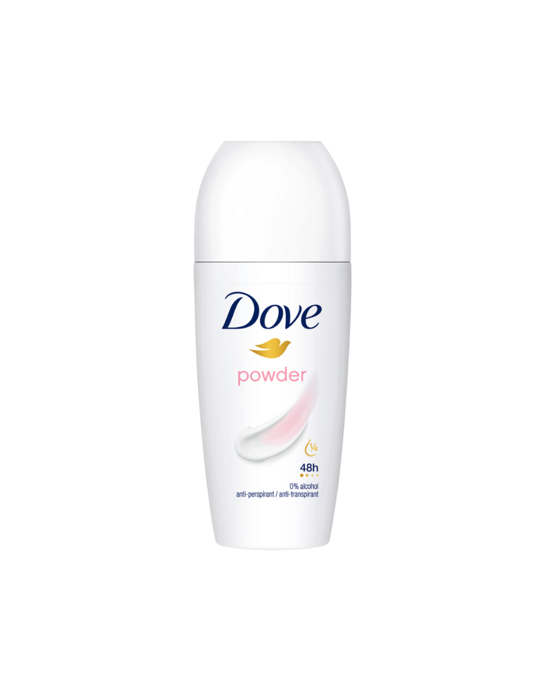 DOVE ROLL-ON W. POWDER 50ML