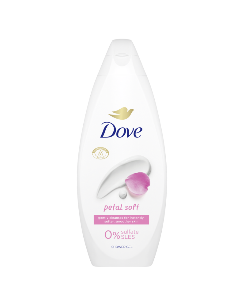 DOVE SG PETAL SOFT 250ML